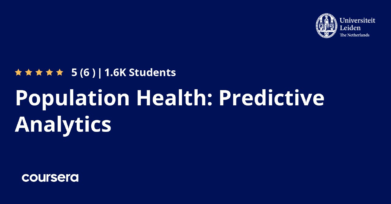 Read more about the article Population Health: Predictive Analytics